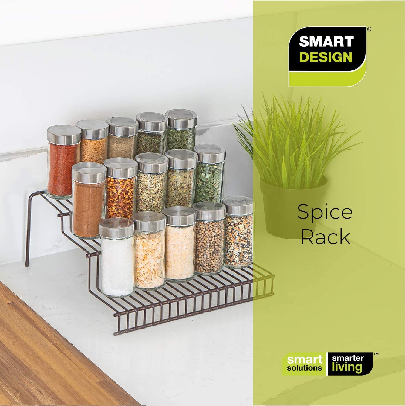 3-Tier Metal Wire Spice Rack