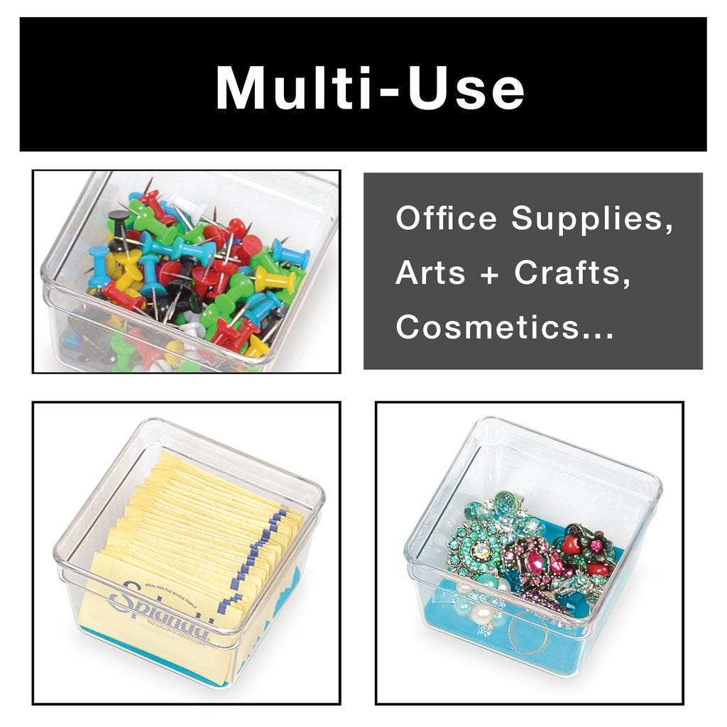 Plastic Drawer Organizer - 3 X 3 Inch